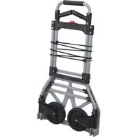 Folding Hand Truck, Aluminum, 275 lbs. Capacity O-Max