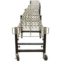 Expandable Conveyor, 18" W x 12' L, 200 lbs. per lin. ft. Capacity O-Max