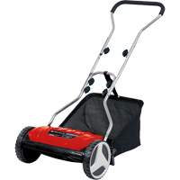 Push Reel Lawn Mower, Push Walk-Behind, Manual, 15" Cutting Width O-Max