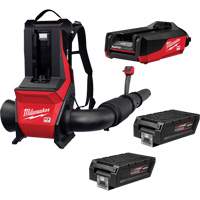 MX FUEL Backpack Blower Kit, 190 MPH Output, Battery Powered O-Max