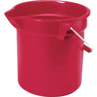 Seau Brute, Capacit&eacute; de 3.5 gal. US (14 pintes), Rouge O-Max