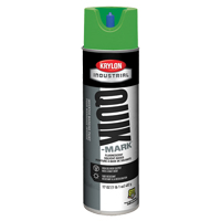 Industrial Quik-Mark Solvent-Based Inverted Marking Paint, 17 oz., Aerosol Can O-Max