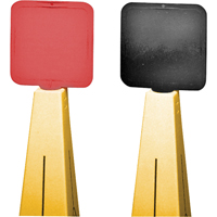 Traffic Cone Lock-In Sign O-Max