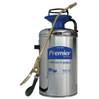 Premier Series Pro Sprayer, 2 gal. (7.6 L), Stainless Steel, 12" Wand O-Max