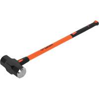 Double-Face Sledge Hammer, 12 lbs., 36", Fibreglass Handle O-Max