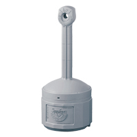 Cendriers Smoker's Cease-Fire, Sur pied, Plastique, Capacit&eacute; 4 gal. US, Hauteur 38-1/2" O-Max
