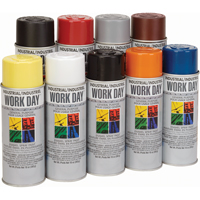 Industrial Enamel Paint, Yellow, Gloss, 10 oz., Aerosol Can NI473 | O-Max