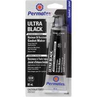 Ultra Black&reg; Gasket Maker, Tube, Black O-Max