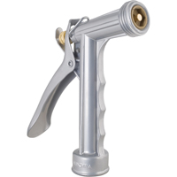 Heavy-Duty Metal Pistol Grip Nozzles, Non-Insulated, Rear-Trigger, 80 PSI O-Max