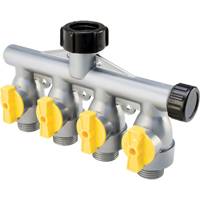 HiFlo Metal 4-Way Hose Valves O-Max