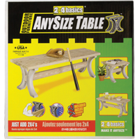 Basics&reg; Picnic Table Bench, Plastic, 96" L x 15" W x 17" H, Sand O-Max