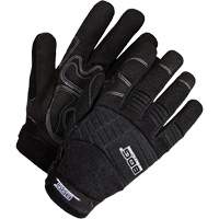 X-Site Heavy-Duty Performance Gloves with Padded Palms, Size Large, Synthetic Palm O-Max