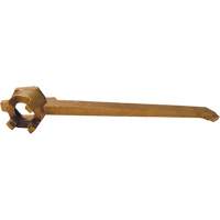 Drum Plug Wrench, 12" Handle, Bronze NJE705 | O-Max