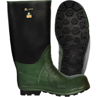 Bottes Journeyman, Caoutchouc, Embout Acier, Pointure 8, Semelle R&eacute;sistant aux perforations O-Max