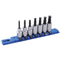 Metric Ball Nose Socket Set, 7 Pcs O-Max