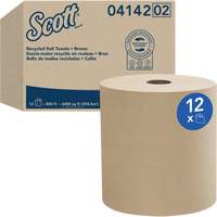 Serviettes en rouleaux durs Universel  de Scott, 1 pli, Standard, 800' lo O-Max
