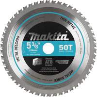 Carbide-Tipped Saw Blade, 5-3/8", 50 Teeth, Metal Use O-Max