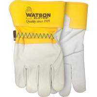 Double Trouble Gloves, One Size, Grain Cowhide Palm O-Max