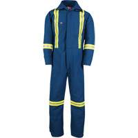 Dupont Nomex&reg; IIIA Deluxe Coveralls, Size 4X-Large, Royal Blue, 6 cal/cm² O-Max