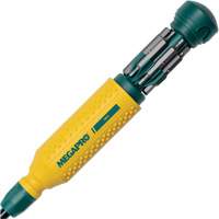 Original Hex 15-in-1 Multi-Bit Screwdriver, 8-37/50" L, Textured Handle O-Max