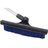 Brosse &agrave; neige t&eacute;lescopique, T&eacute;lescopique, lame Polypropyl&egrave;ne, 32-1/2" Longueur, Bleu O-Max