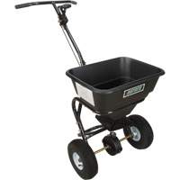 Broadcast Spreader with Stainless Steel Hardware, 15000 sq. ft., 70 lbs. capacity NN138 | O-Max