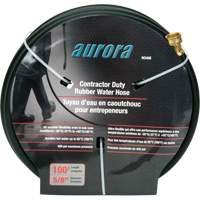 Contractor Duty Rubber Hose, Rubber, 5/8" dia. x 100' O-Max
