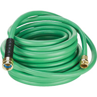 Maxlite Green Garden Hose, Rubber, 1/2" dia. x 50' O-Max