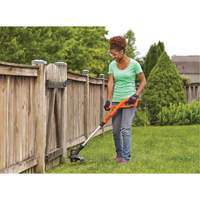 Max* Cordless String Trimmer/Edger Kit, 10", Battery Powered, 20 V O-Max