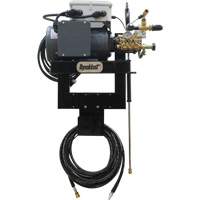 Wall Mounted Cold Water Pressure Washer with Time Delay Shutdown, Electric, 2100 PSI, 3.6 GPM O-Max