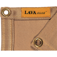 18-Oz. Silica Lavashield Welding Blanket, 3' W x 3' L, Rated Up To 1472°F(800°C) O-Max