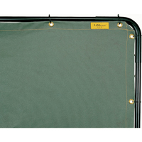 Lavashield Curtain, 68.5" x 68.5", Olive O-Max