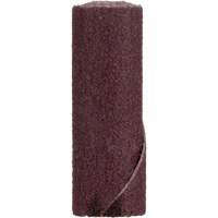 Standard Abrasives Straight Cartridge Roll, 80 Grit, 1/2" Dia., Aluminum Oxide, 1-1/2" L, 1/8" Arbor O-Max
