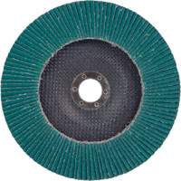 Flap Disc 577F, 7" x 5/8"-11, Type 27, 36 Grit, Zirconia Alumina O-Max