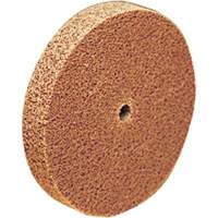 Scotch-Brite Cut & Polish Unitized Wheel, 6" x 1/8", 1/2" Arbor, Coarse Grit, Aluminum Oxide O-Max