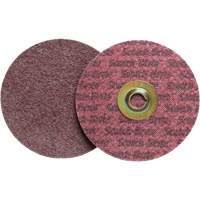 Scotch-Brite Roloc Surface Conditioning Disc, 2" Dia., Medium Grit, Aluminum Oxide O-Max