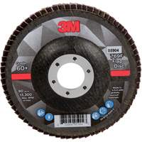 769F Quick Change Flap Disc, 4-1/2" x 7/8", Type 27, 60+ Grit, Ceramic O-Max