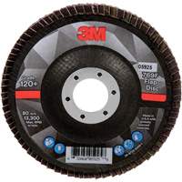 769F Quick Change Flap Disc, 4-1/2" x 7/8", Type 29, 120+ Grit, Ceramic O-Max