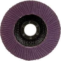 769F Quick Change Flap Disc, 4-1/2" x 7/8", Type 27, 80+ Grit, Ceramic O-Max