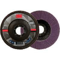 769F Quick Change Flap Disc, 4-1/2" x 7/8", Type 27, 80+ Grit, Ceramic O-Max