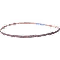 Metalite&reg; Cloth File Belt, 3/8" W x 13" L, Aluminum Oxide, Coarse/P80 Grit O-Max