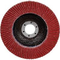 Cubitron II 969F Flap Disc, 5" x 7/8", Type 27, 40+ Grit, Ceramic O-Max