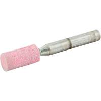 Meule mont&eacute;e vitrifi&eacute;e, W177, Oxyde d'aluminium, 3/8" dia., 3/4" lo, 80 Grain O-Max