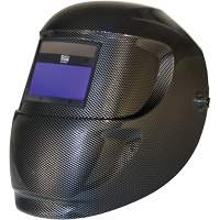 Masque de soudage Carrera ArcOne, 3" lo x 4" la Champ de vision, Teinte 9 - 13, Charbon O-Max