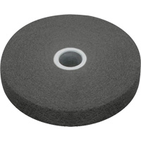 Scotch-Brite EXL Unitized Wheel, 4" x 1/4", 1/4" Arbor, Fine Grit, Silicon Carbide O-Max