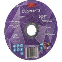 Meule &agrave; tronçonner Cubitron 3, 5" x 0,045", Arbre de 7/8", Type 1, C&eacute;ramique, 12250 Tr/min O-Max