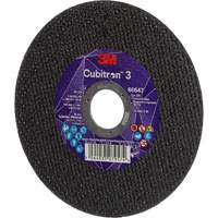 Disque de coupe Cubitron 3, 5" x 9/32", Arbre de 3/8", Type 41 O-Max