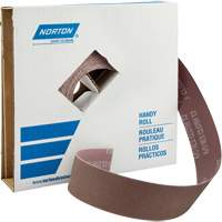 Metalite&reg; K225 Shop Rolls, Aluminum Oxide, 1-1/2" W x 150' L, 40 Grit O-Max