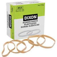 Bandes &eacute;lastiques Rotex, 3-1/2" x 1/4" O-Max