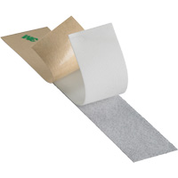 Attache, Crochet, 25 vg x 1", Adh&eacute;sif, Blanc O-Max